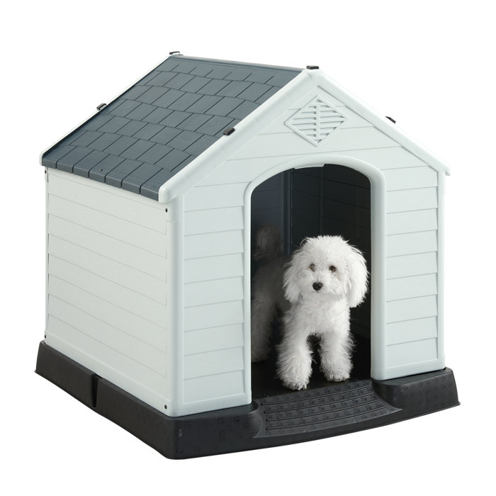 Tucker Murphy Pet™ Plastic Outdoor Dog House Wayfair Canada